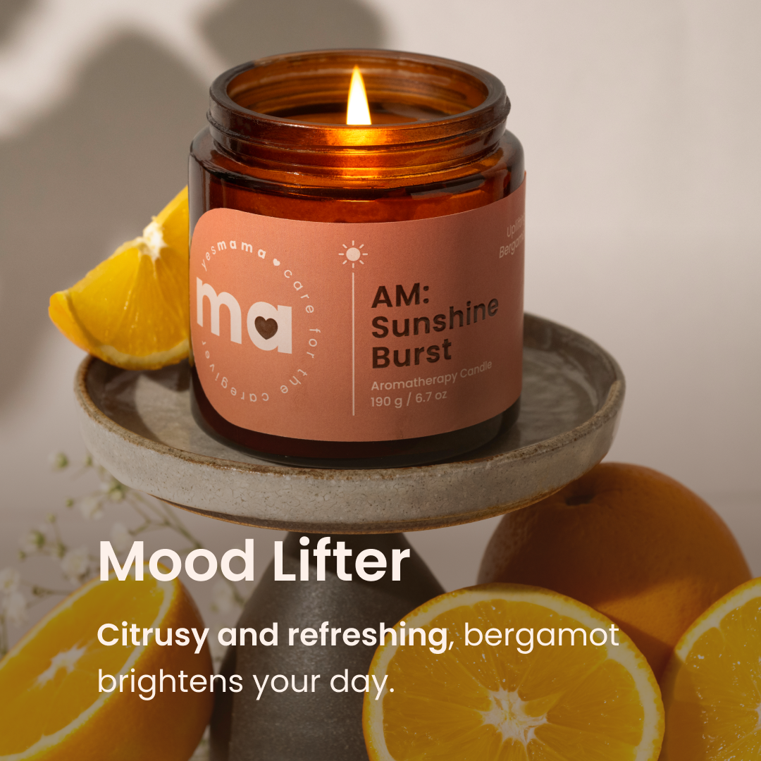 AM: Sunshine Burst - Aromatherapy Scented Candle