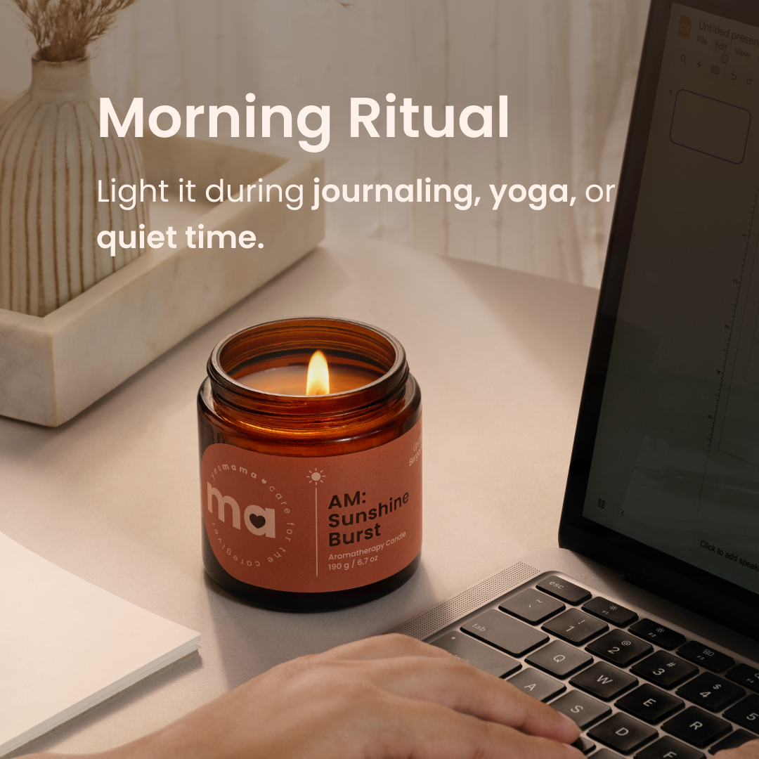 AM: Sunshine Burst - Aromatherapy Scented Candle