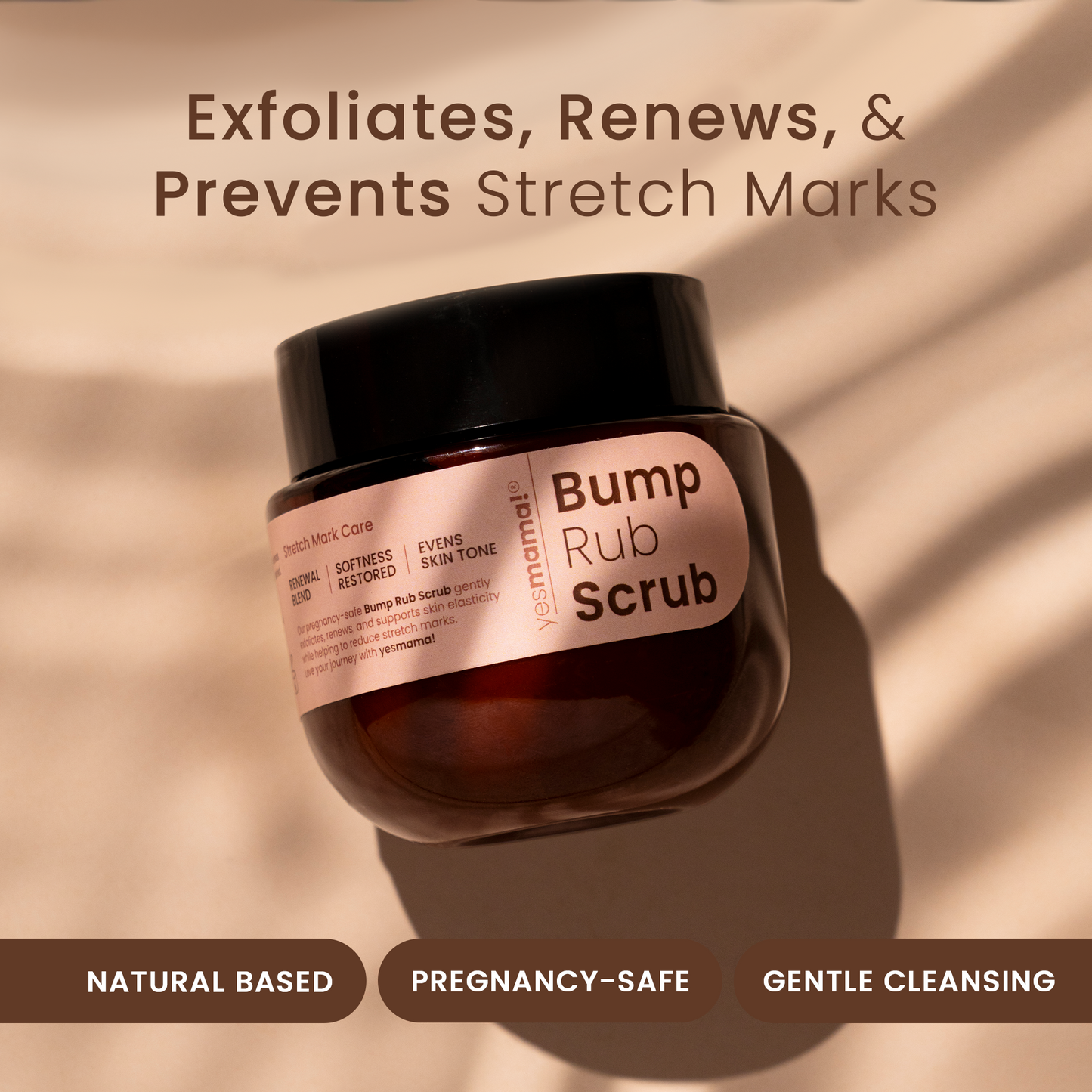 Bump Rub Body Scrub – Exfoliation for Stretch Mark Care