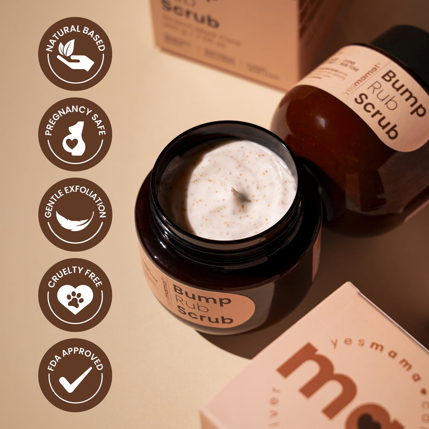 Bump Rub Body Scrub – Exfoliation for Stretch Mark Care