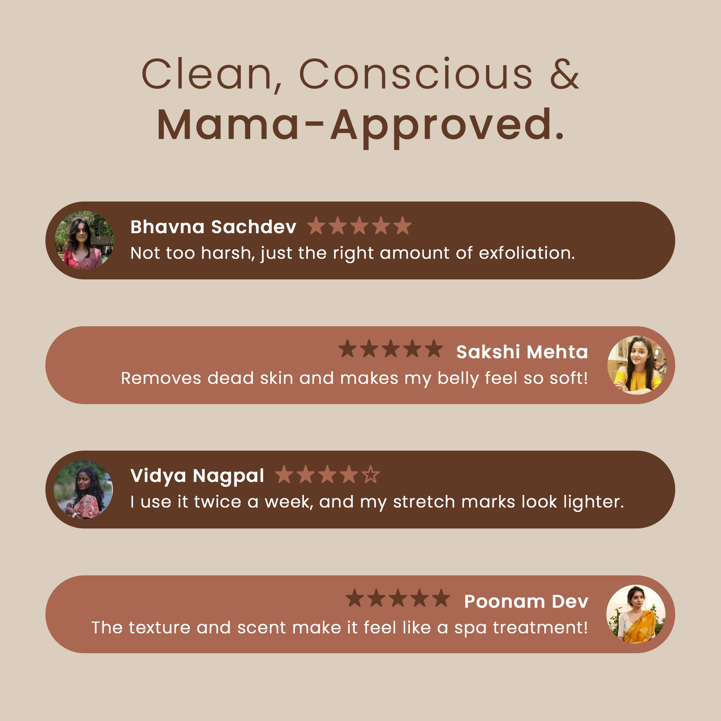 Bump Rub Body Scrub – Exfoliation for Stretch Mark Care