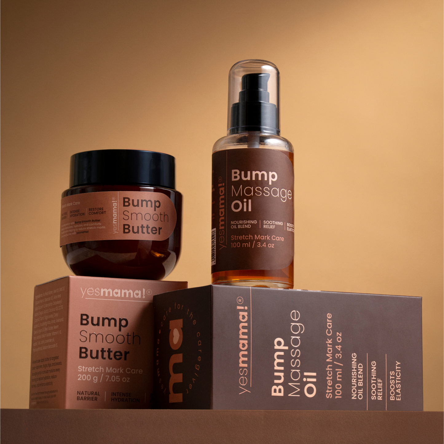 Stretch Mark Care Duo - Bump Oil and Butter